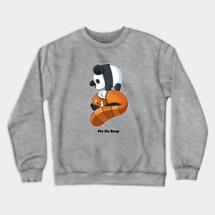 Pocket Pandas® - No Boop for light shirts Crewneck Sweatshirt